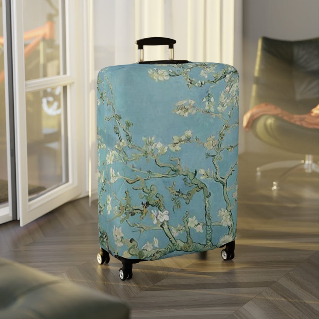 Vincent Van Gogh Almond Blossom Protective Luggage Cover Floral Suitcase Cover Travel Gifts Etsy