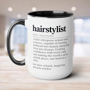 Hairstylist Mug - Hair Stylist Gift | Hair Dresser Gift, Cosmetology Gifts, Stylist Appreciation, Cosmetology Graduation Gift