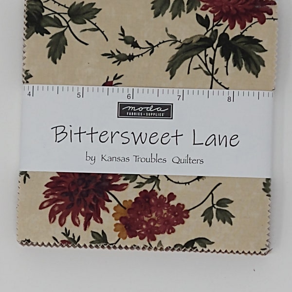 Lot de charmes Bittersweet Lane par Kansas Troubles Quilters