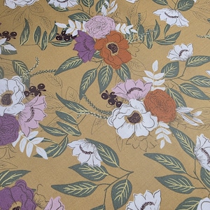 Slow Stroll by Fancy That Design House for Moda Fabrics is a beautiful line of fall Fabrics.  Full of vibrant colors. 45541 16
