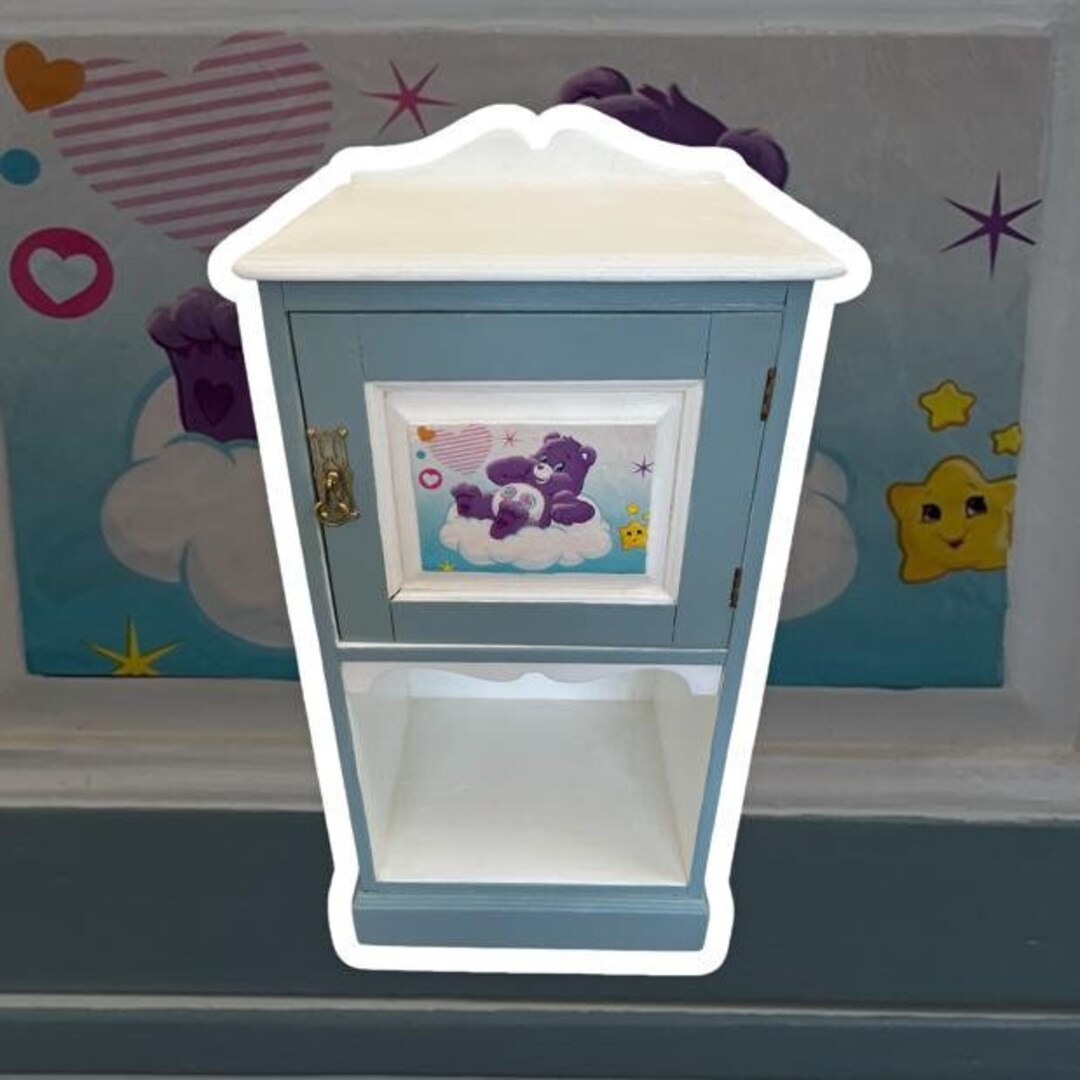 Carebear Nursery Nappy Storage Unit Etsy