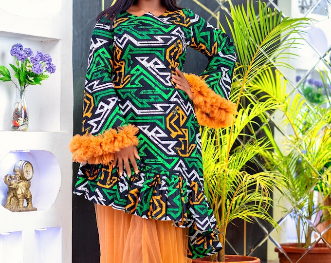 Flimsy Fiesta Ankara Dress