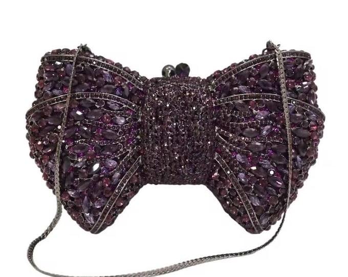 Purple Boujee Clutch