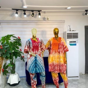 Kasey Tie Die Two-Piece Plants Outfits