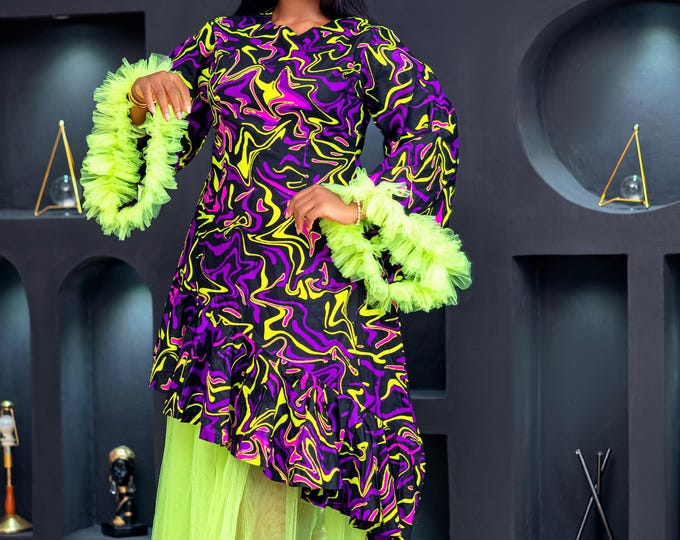 Flimsy Fiesta Ankara Dress