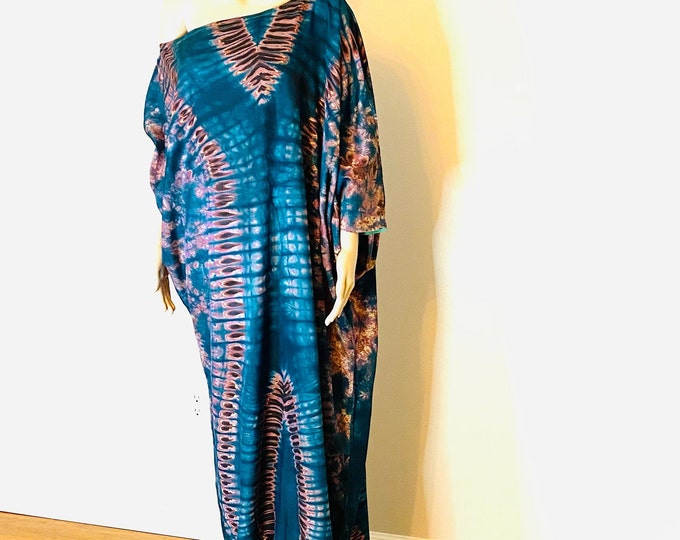 Mary Adire Ankara Long Dress