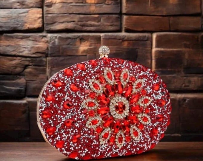 Red Diamond Clutch