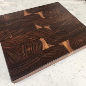 Walnut End Grain Cutting Board