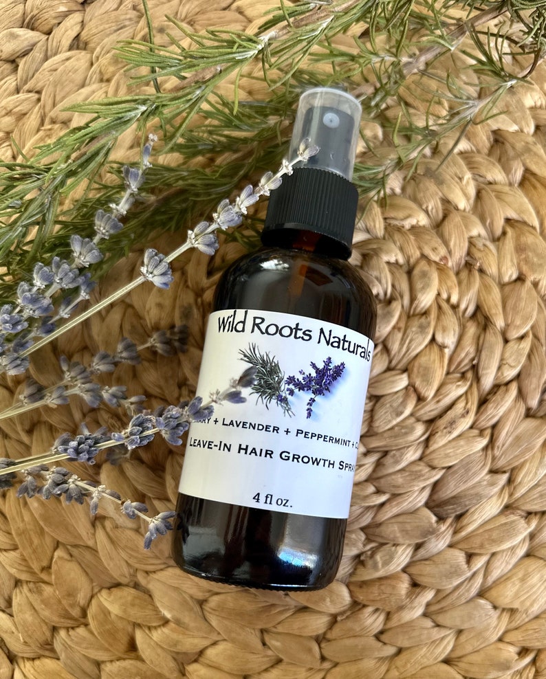 Hair Growth Spray Rosemary Hair Spray Clove Hair Spray Fast Etsy