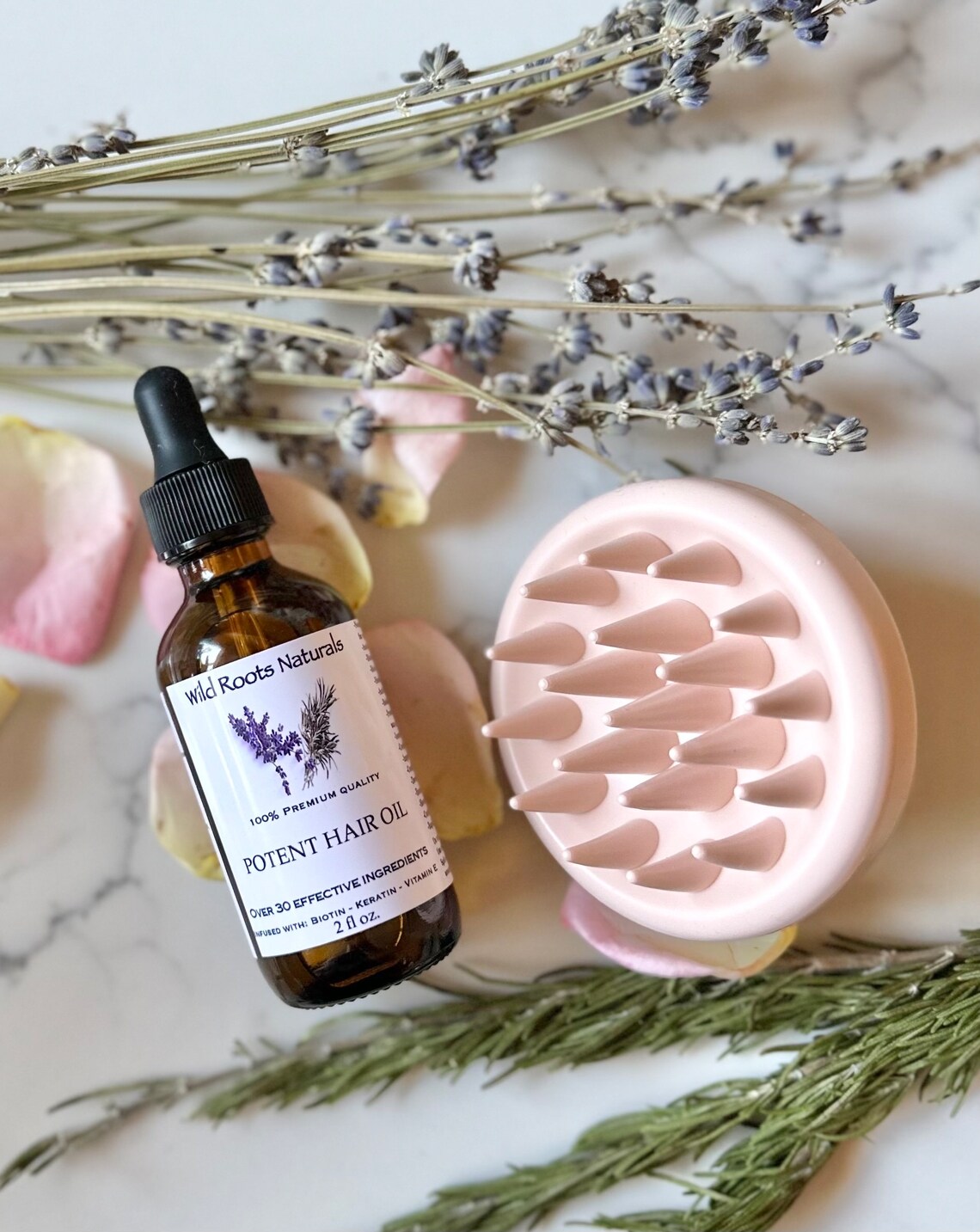 Hair Growth Spray Rosemary Hair Spray Clove Hair Spray Fast Etsy