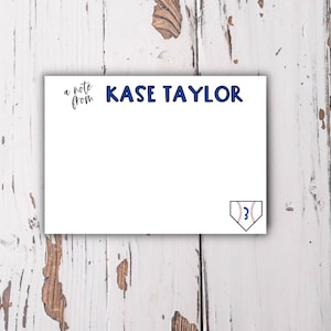 Digitale personalisierte Nachricht Karten - personalisierte Dankes-Karten - personalisierte Baseball Nachricht Karten - Sportkarten - bearbeitbare Vorlage