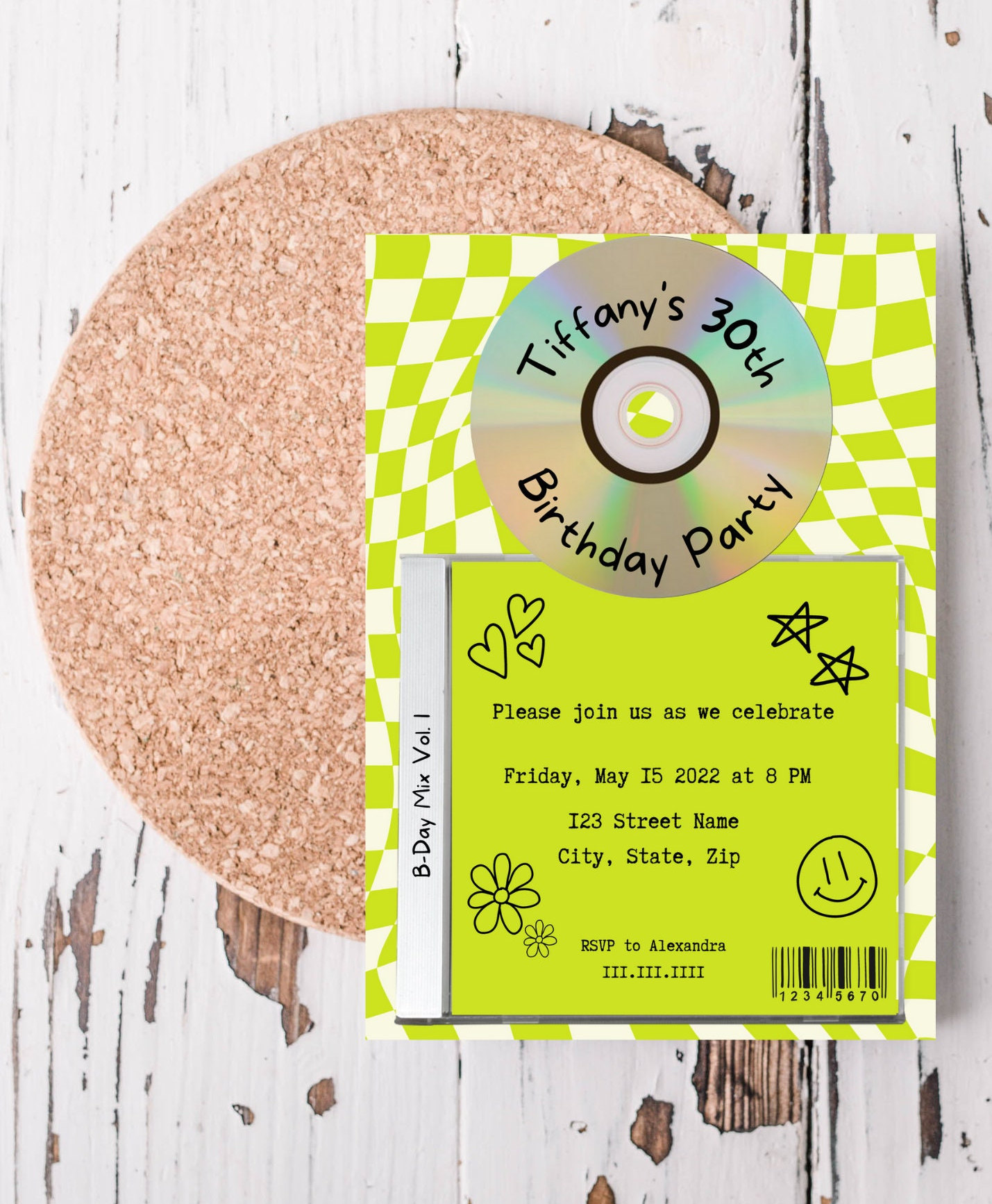 Digital Y2K Birthday Invitation Retro Birthday Invitation Throwback Invitation 2000s Themed Party Invitation y2k 2000s