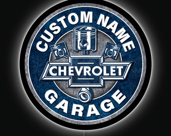 Chevrolet 23in. LED Custom Sign