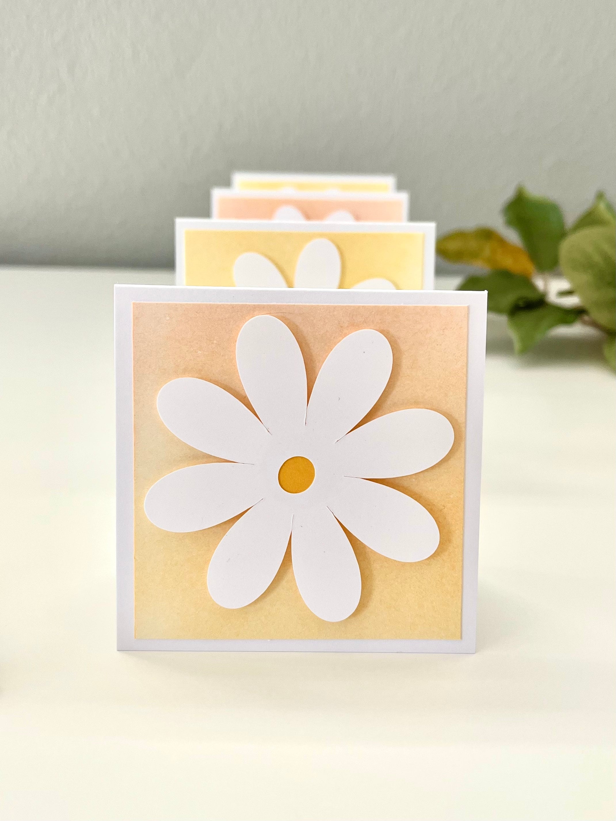 3 X 3 Mini Note Cards / Blank Note Cards / Small Fold Cards / Mini