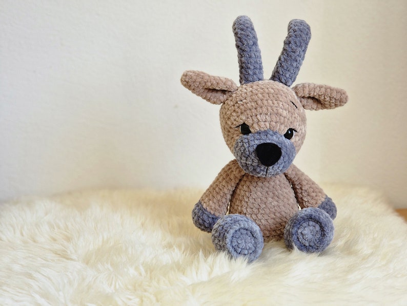 PDF Anleitung in Deutsch für den Amigurumi Steinbock Gian von NisliHaekeltiere zdjęcie 1