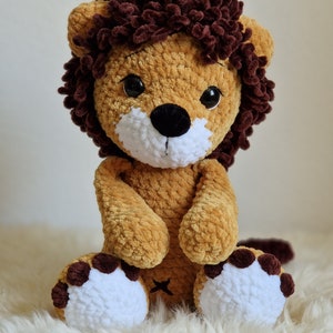 PDF instructions for the amigurumi lion Timba and the lioness Nala in German and English by NisliHaekeltiere/crochet pattern Lion image 2