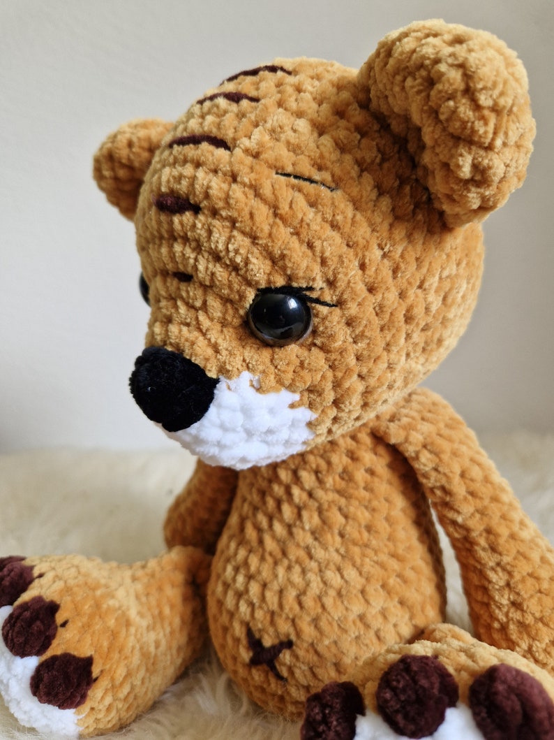 PDF instructions for the amigurumi lion Timba and the lioness Nala in German and English by NisliHaekeltiere/crochet pattern Lion image 3