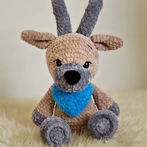 PDF Anleitung in Deutsch für den Amigurumi Steinbock Gian von NisliHaekeltiere zdjęcie 2