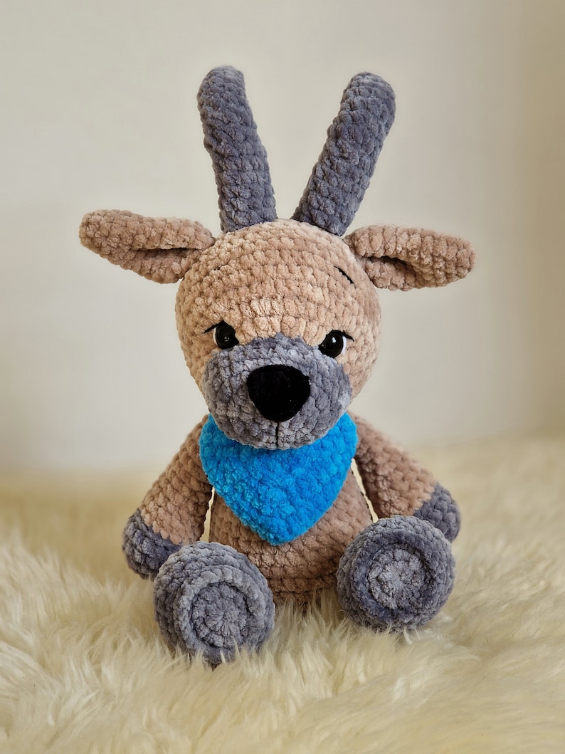 PDF Anleitung in Deutsch für den Amigurumi Steinbock Gian von NisliHaekeltiere zdjęcie 2