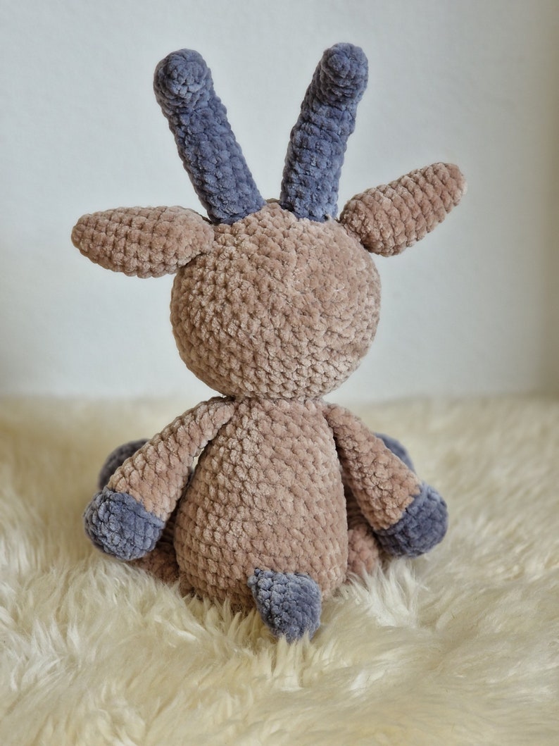 PDF Anleitung in Deutsch für den Amigurumi Steinbock Gian von NisliHaekeltiere zdjęcie 4