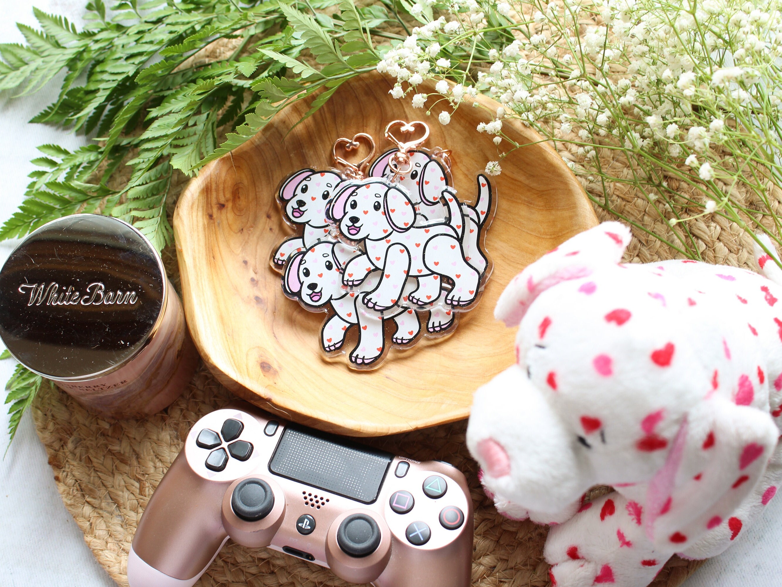 Webkinz Love Puppy Acrylic Keychain | Nostalgic | 2000s