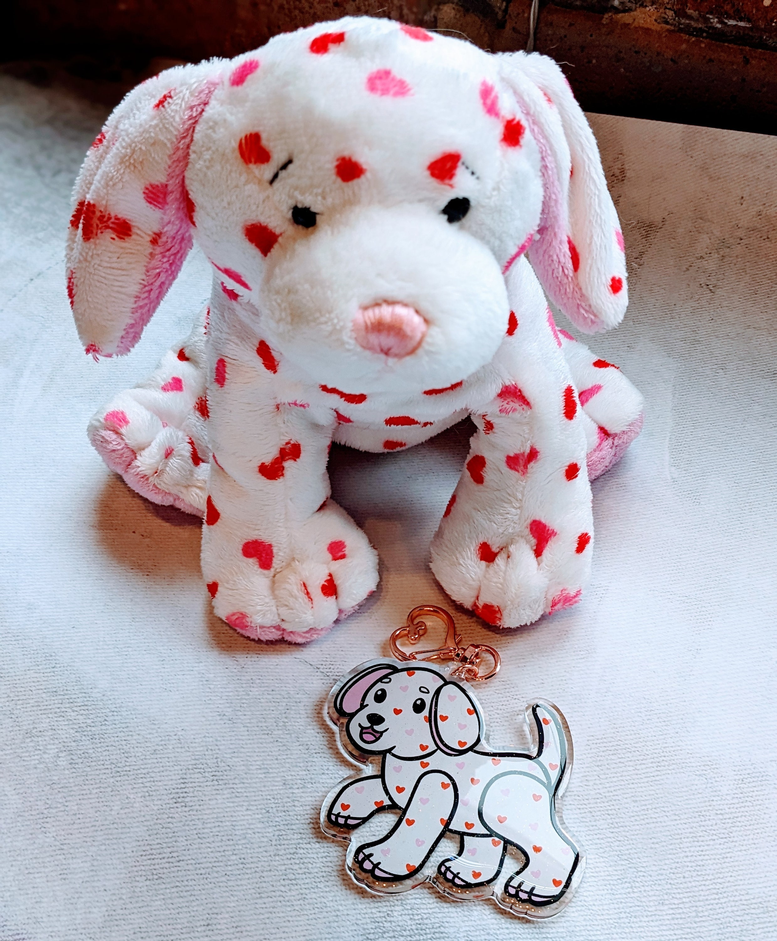 ■VARZAR■ Odd-Eyed Puppy Bunny Keyring VARZAR-ACC-004 Designer fashion, Seoul-fully created | W Concept
