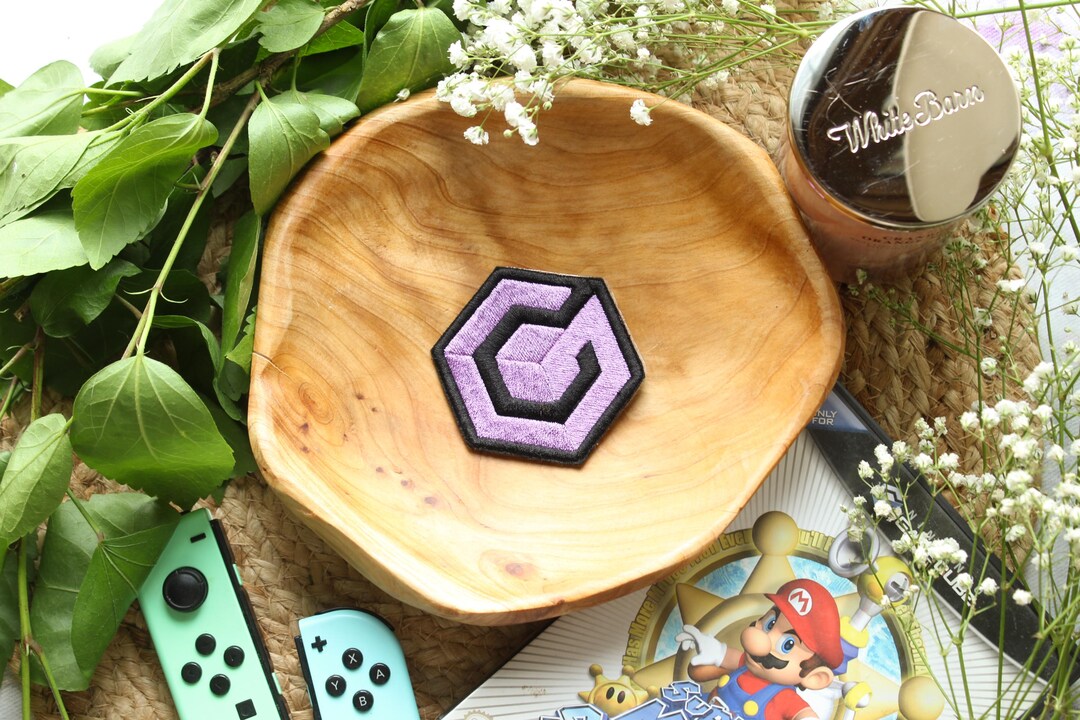Gamecube Patch Gamecube Iron-on Embroidered Patch: 3