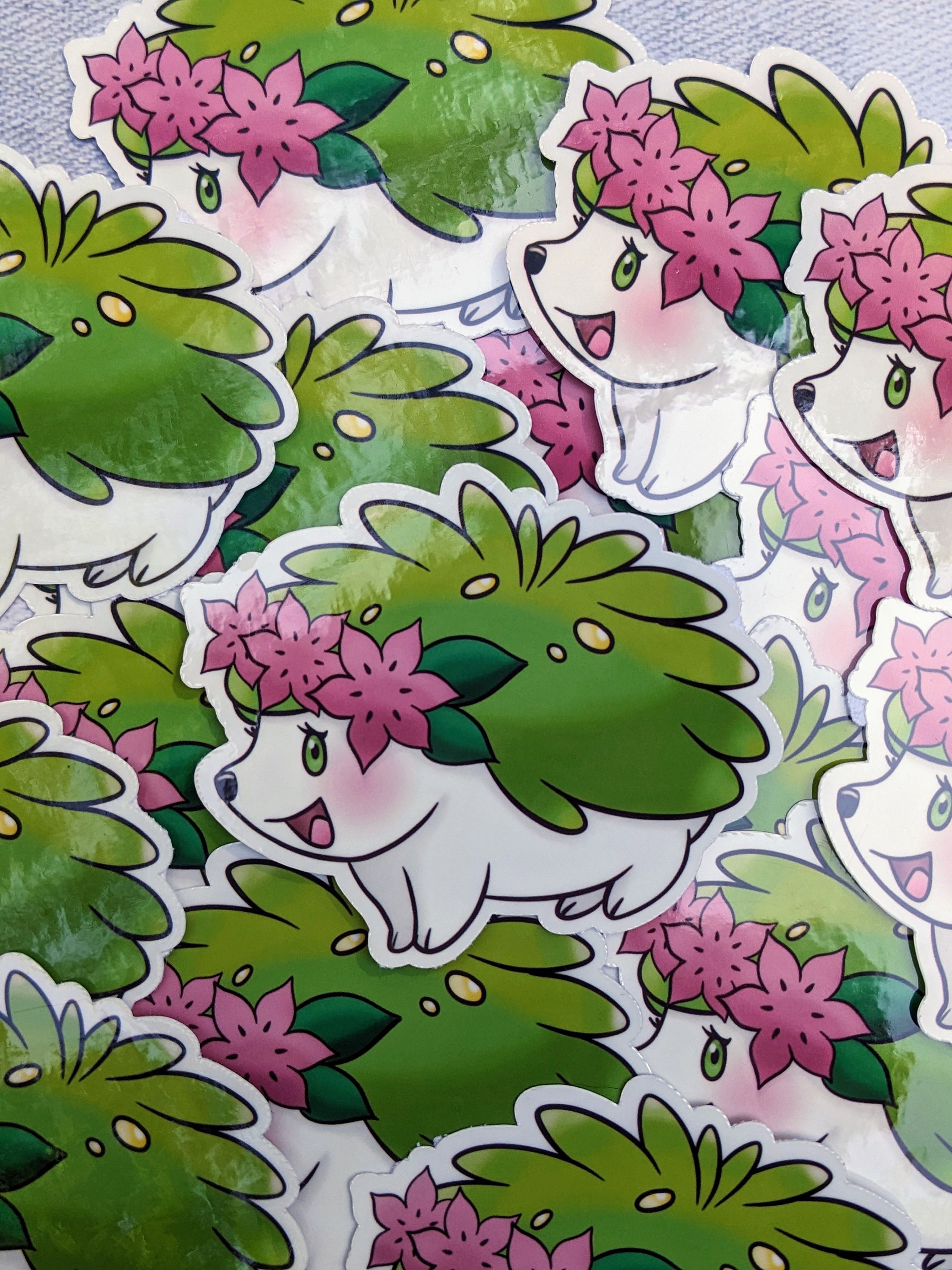 Shaymin: I Wanna Fly~ Sticker for Sale by plixe