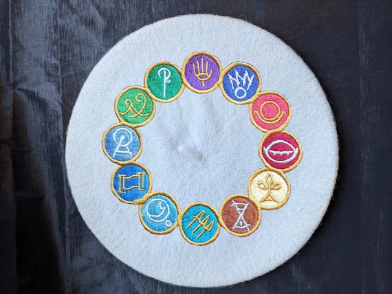 Final Fantasy XIV the Twelve Beret | Embroidered | Acrylic