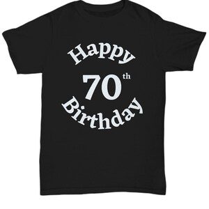 70th Birthday Shirt for Men | 70th Birthday Gift for Women | Seventy Shirt | 70 and Fabulous | 70th Birthday Shirt | 70th Birthday T-shirt
