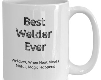 Welder Mugs | Welder Dad Gift | Birthday Gift | Welding Coffee Mug | Welder Graduation | Gifts For Welders | Funny Welder Gifts