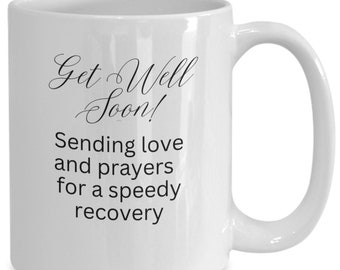Get Well Soon Gift | Thinking Of You Gift | Hug In A Mug Mug | Surgery Recovery Gift | Get Well Mug | Friendship Mug | Coffee Mug