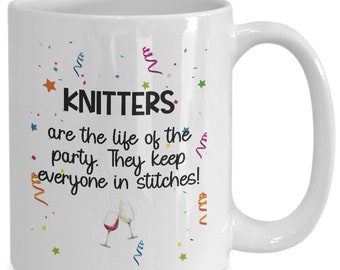 Gift For Knitter | Knitting Lover Gifts | Knitters Mug | Love Knitting | Yarn Collector | Knitting Mug | Knitting Gift For Women