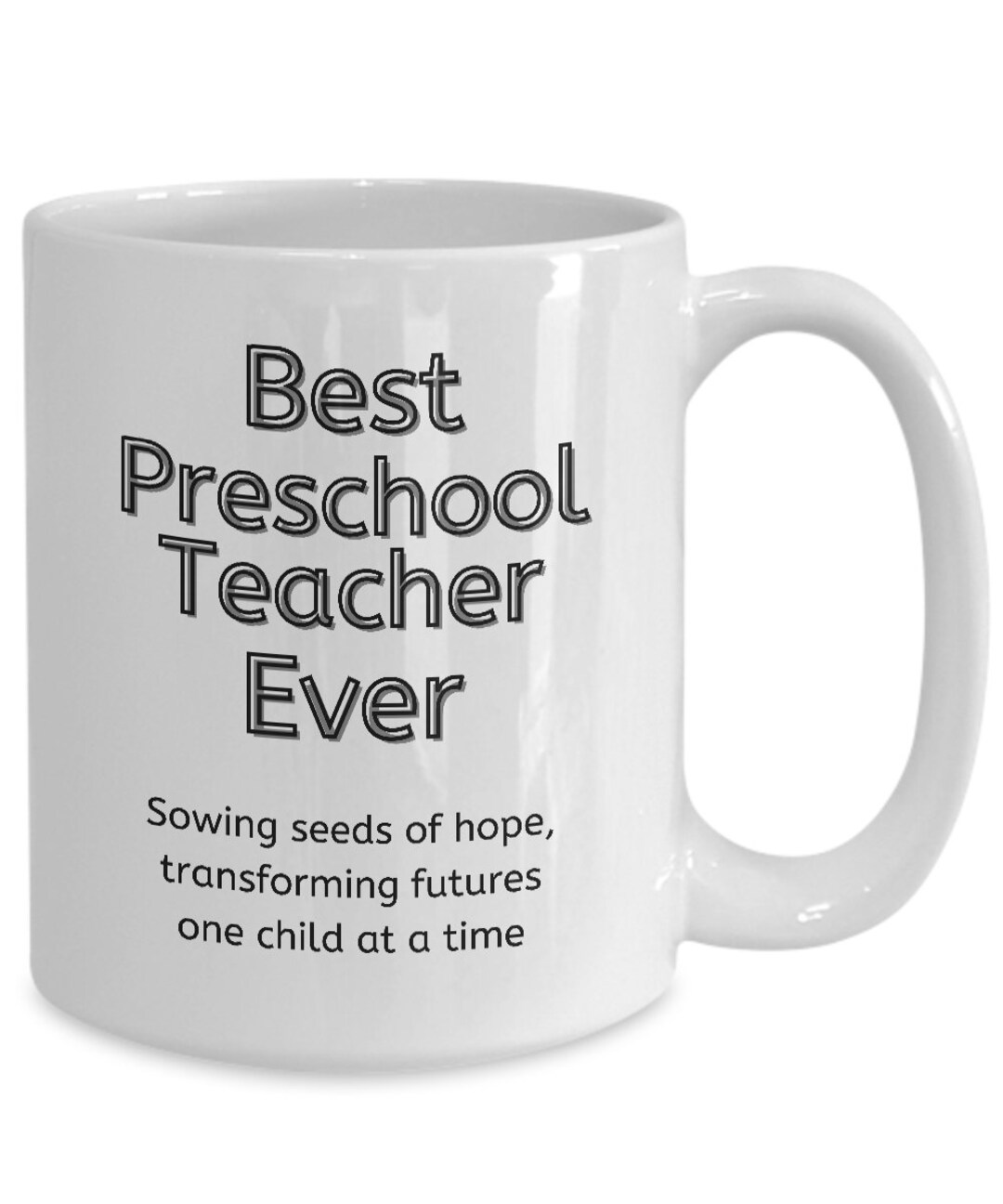 Teacher Gift Best Preschool Teacher Ever Preschool Teacher Etsy