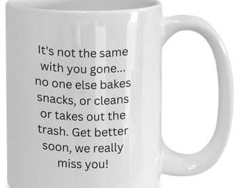 Get Well Soon Gift | Thinking Of You Gift | Hug In A Mug Mug | Surgery Recovery Gift | Get Well Mug | Friendship Mug | Coffee Mug