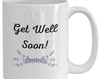 Get Well Soon Gift | Thinking Of You Gift | Hug In A Mug Mug | Surgery Recovery Gift | Get Well Mug | Friendship Mug | Coffee Mug Gift