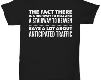 Funny Christian Shirt | Highway to Hell | T-shirt for Him or Her |