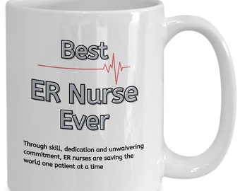 Nurse Gift | Emergency Room Nurse Mug | Registered Nurse Mug | Graduation Gift | Er Nurse | Nurse Coffee cup | Emergency Department