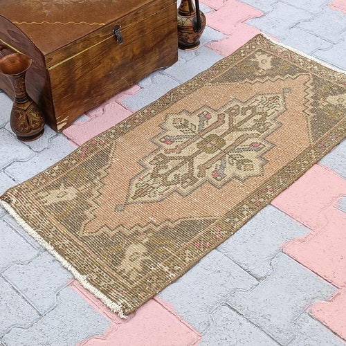 Small Rug,Turkish Doormat Rug, Outdoor Rug Vintage Rug,Anatolia,%100 Wool Bohemian Hand-Made Rug, shops Antique, Natural Rug,