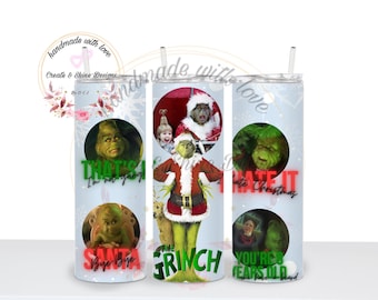 Christmas movie 20 oz Tumbler wrap Digital FILE only PNG