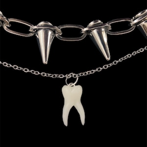 Gothic Alt Tooth Necklace