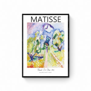 Henri matisse art print , matisse poster , Modern Art