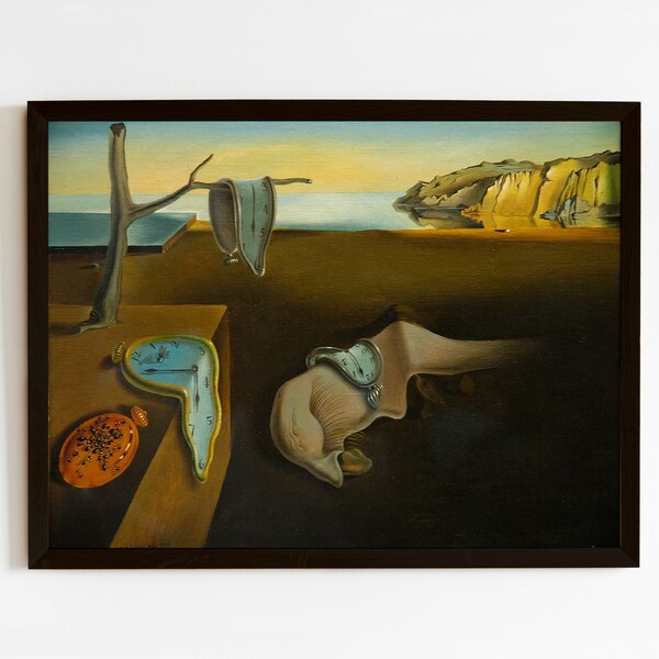 The Persistence of Memory, Salvador Dali , Surreal Art