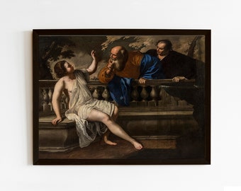 Artemisia Gentileschi Susanna et les anciens Poster