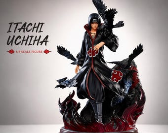 Uchiha Itachi Anime Figure – Naruto Collectible Statue, Manga Character Model, Home Decor Ornament