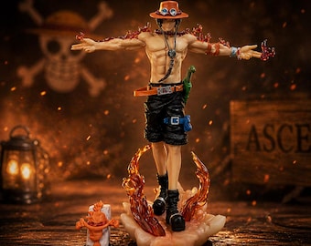 One Piece Fire Fist Anime Figure – 28cm PVC Action Collectible Statue Toy