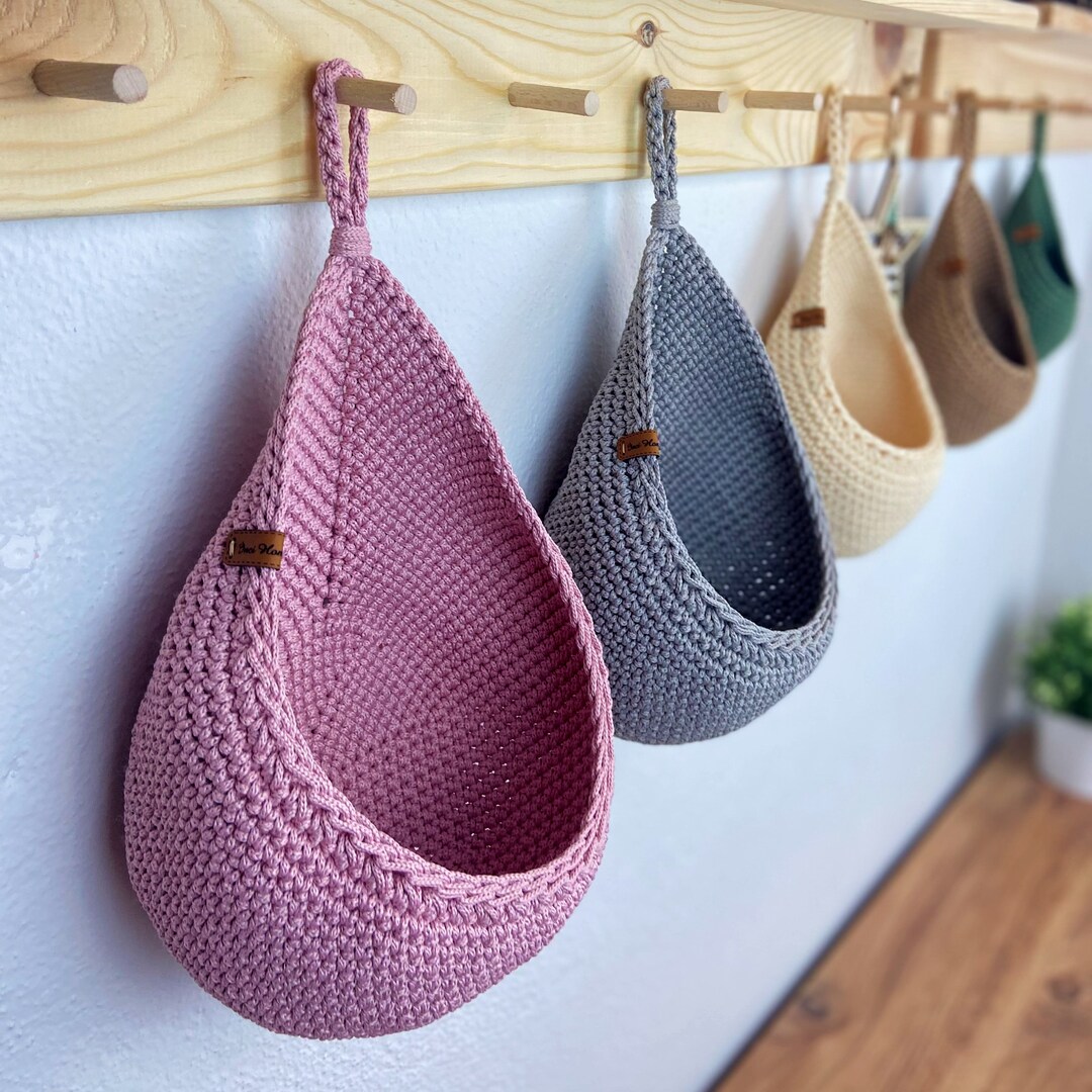 Hanging Wall Basket, Bathroom Hanging Basket, Storage Basket, Kitchen
