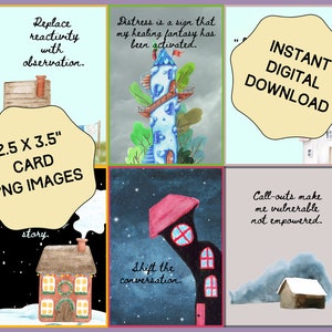 Dealing With Emotionally Immature Parents Affirmation Cards, Self Help Mantras, Healing Affirmations, Digital Download, Printable
