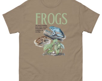 Tree Frog T-shirt, Nature Lover, Biology, Frog Facts