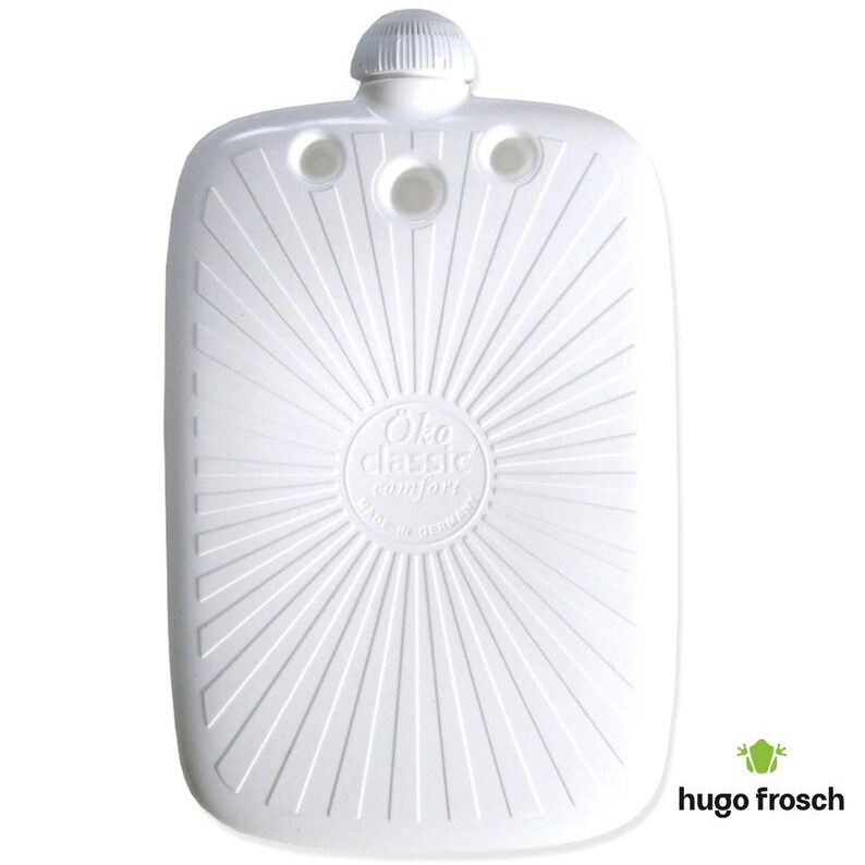 Bolsa de agua caliente de algodón orgánico: comodidad sostenible, regalo para un estilo de vida ecológico. imagen 3